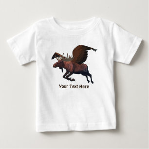 茂瀬飛んでいる ベビーTシャツ
