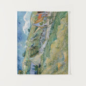 茅葺きコテージバイビンセント・ヴァン・ゴッホ タペストリー (正面)