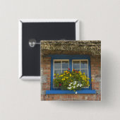 茅葺き小屋、アダレ郡リメリック 缶バッジ (正面&裏面)