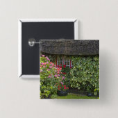 茅葺き小屋、アダレ郡リメリック 缶バッジ (正面&裏面)