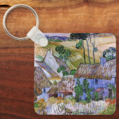 茅葺き屋根コテージバイヒルバイビンセントバンゴッホ キーホルダー (正面)