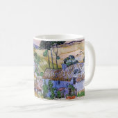 茅葺き屋根コテージバイヒルバイビンセントバンゴッホ コーヒーマグカップ (正面右)