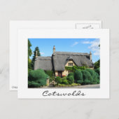 茅葺ルーフコテージインチッピングキャンプデン ポストカード (正面/裏面)