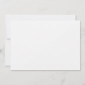 茎に咲く蘭の結婚後ブランチ招待状 招待状 (裏面)