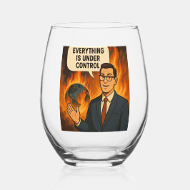 茎のないワイングラスをコントロールする ステムなしワイングラス