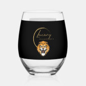 茎のないワイングラス ステムなしワイングラス (正面)