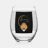 茎のないワイングラス ステムなしワイングラス (裏面)