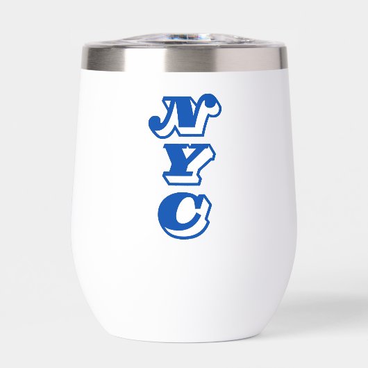 茎のないワインタンブラー (正面)