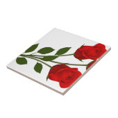 茎の長いバラ タイル (側面)