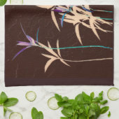 茎の長い葉 キッチンタオル (折り畳み)