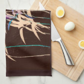 茎の長い葉 キッチンタオル (四つ折り)