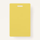 茎黄色に2つの抽象芸術赤い花を持つカラス バッジ (裏面)