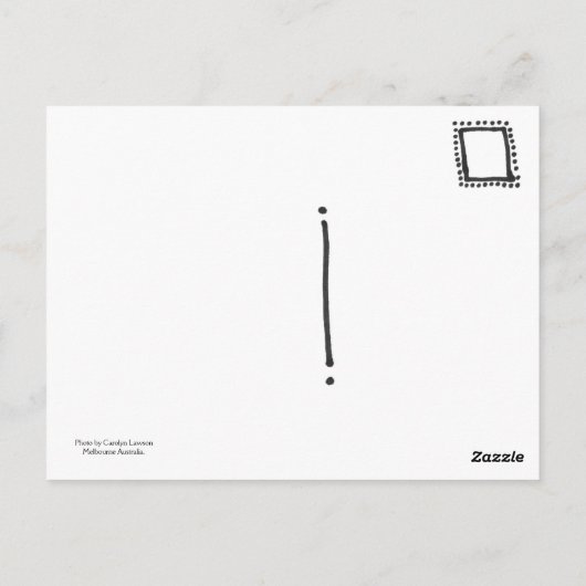 茎 ポストカード (裏面)