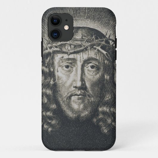 茨の冠を被せられた聖顔 Case-Mate iPhoneケース (裏面)