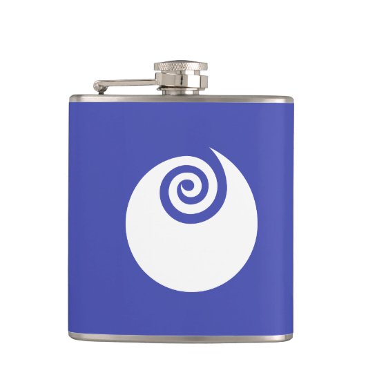 茨城県国旗 フラスク (正面)