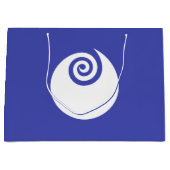 茨城県国旗、日本抱き枕 ラージペーパーバッグ (正面)