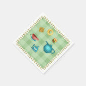 茶お洒落時間収集 スタンダードカクテルナプキン (角)