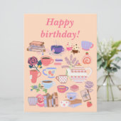 茶と本 (スタンド正面)