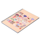 茶と本 ノートブック (左側)