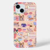 茶と本 Case-Mate iPhoneケース (裏面)