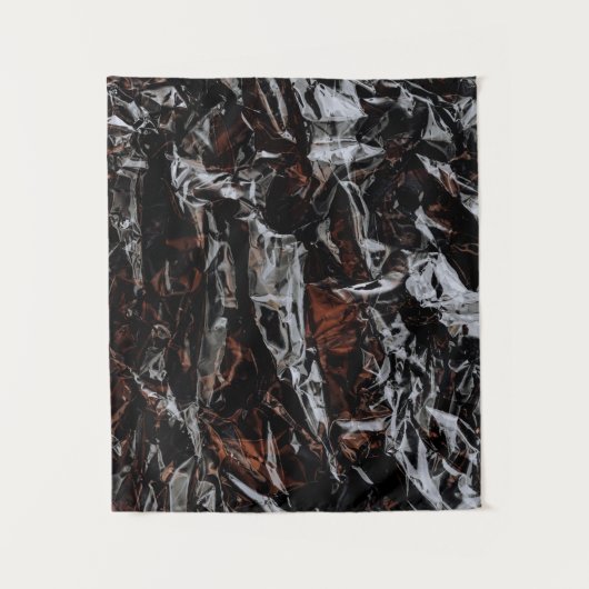 茶と白の干し葉 タペストリー (正面)