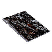 茶と白の干し葉 ノートブック (右側)