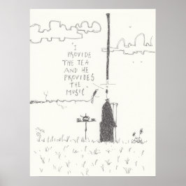 茶と音楽のポスター ポスター