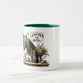 茶と馬が好きだ ツートーンマグカップ (中央)