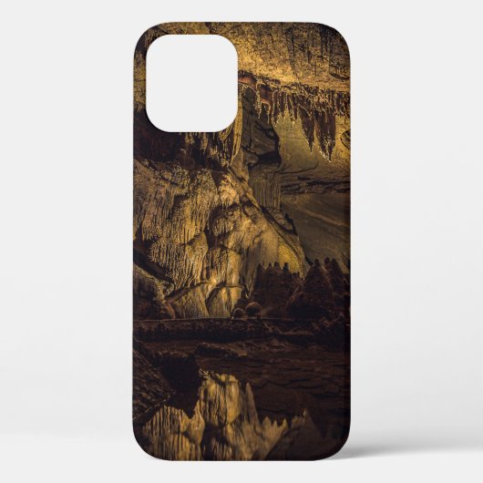 茶と黒の洞絵画窟 Case-Mate iPhoneケース (裏面)