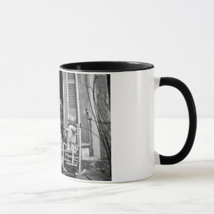 茶のための私達を結合して下さい マグカップ