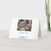 茶のための2 カード (裏面)