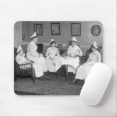 茶のナース、早い1900年代 マウスパッド (マウス)