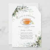 茶のパーティーブライダルシャワー愛は醸造 (正面)