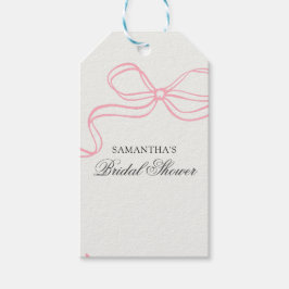 茶のブライダルシャワー野花の時間 ギフトタグ