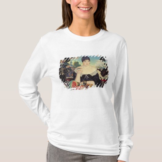 茶の商人の妻、1918年 Tシャツ (正面)
