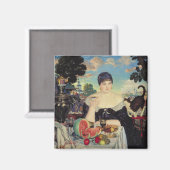 茶の商人の妻， 1918 マグネット (正面/裏面)