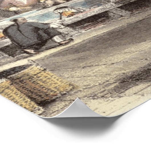 茶の文化と仕込み「中国」 ポスター (角)