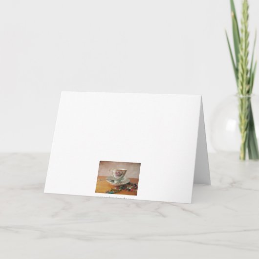 茶の時間か。 カード (裏面)