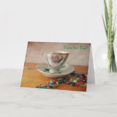 茶の時間か。 カード (正面)