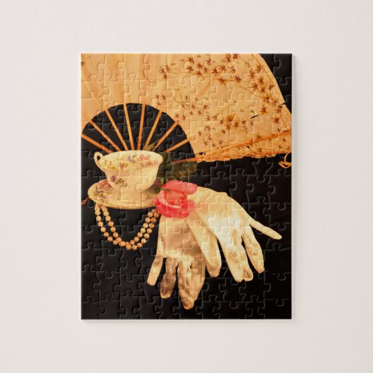 茶の時間 ジグソーパズル (縦)