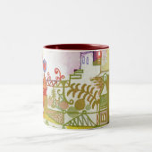 茶の時間 ツートーンマグカップ (中央)