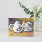 茶の時間 ポストカード (スタンド正面)