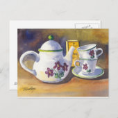 茶の時間 ポストカード (正面/裏面)