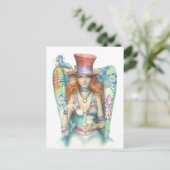 茶の時間、不機嫌帽子屋 ポストカード (スタンド正面)