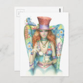 茶の時間、不機嫌帽子屋 ポストカード (正面/裏面)