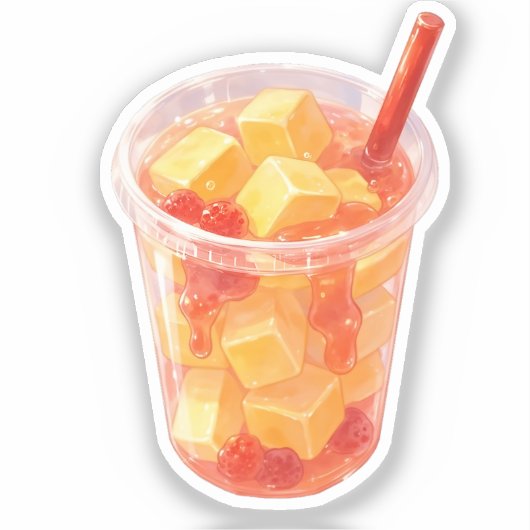 茶の矢田 シール (正面)