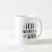 茶はよいアイディアのマグ常にです コーヒーマグカップ (正面右)