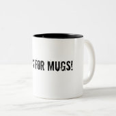 茶はマグのためです! ツートーンマグカップ (正面右)