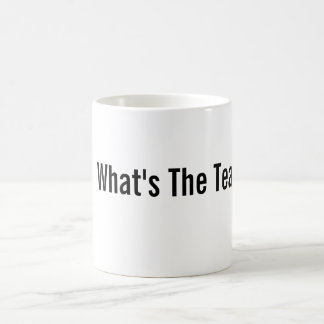 茶は何ですか。 マグ