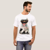 茶は起こります Tシャツ (正面フル)